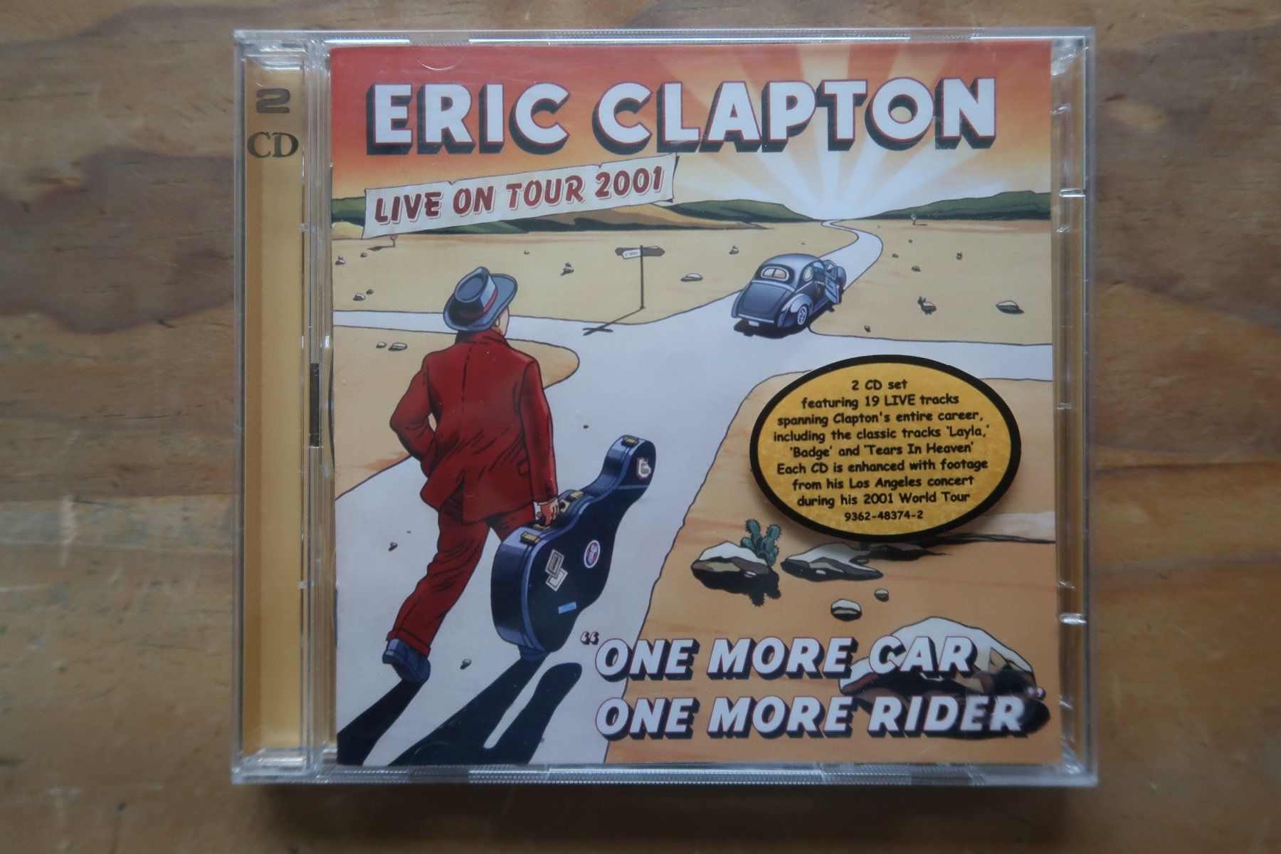 CD: ERIC CLAPTON - ONE MORE CAR ONE MORE RIDER - LIVE -  2x CD – Usato da Basel venduto da Patiscat