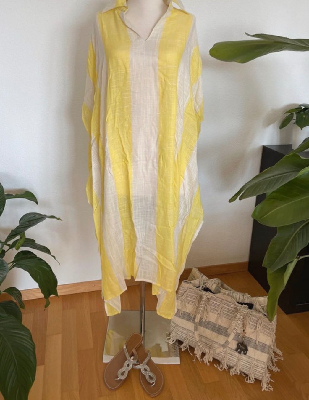 Borse da donna: Anokhi Sommer Tasche, beige mit Fransen – Usato da Freienbach venduto da SandraN.