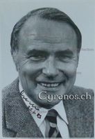 Alfred Dregger (1920-2002) Politiker - Autogramm