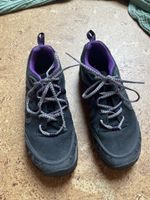 Trekking schuh Wanderschuhe Merrell schwarz lila Grösse 40.5