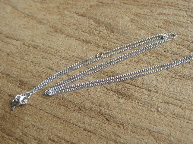 Catenine: Panzerkette Kette Silber 925 / 45 cm / 1.2 mm – Usato da Ermatingen venduto da Decovin 1
