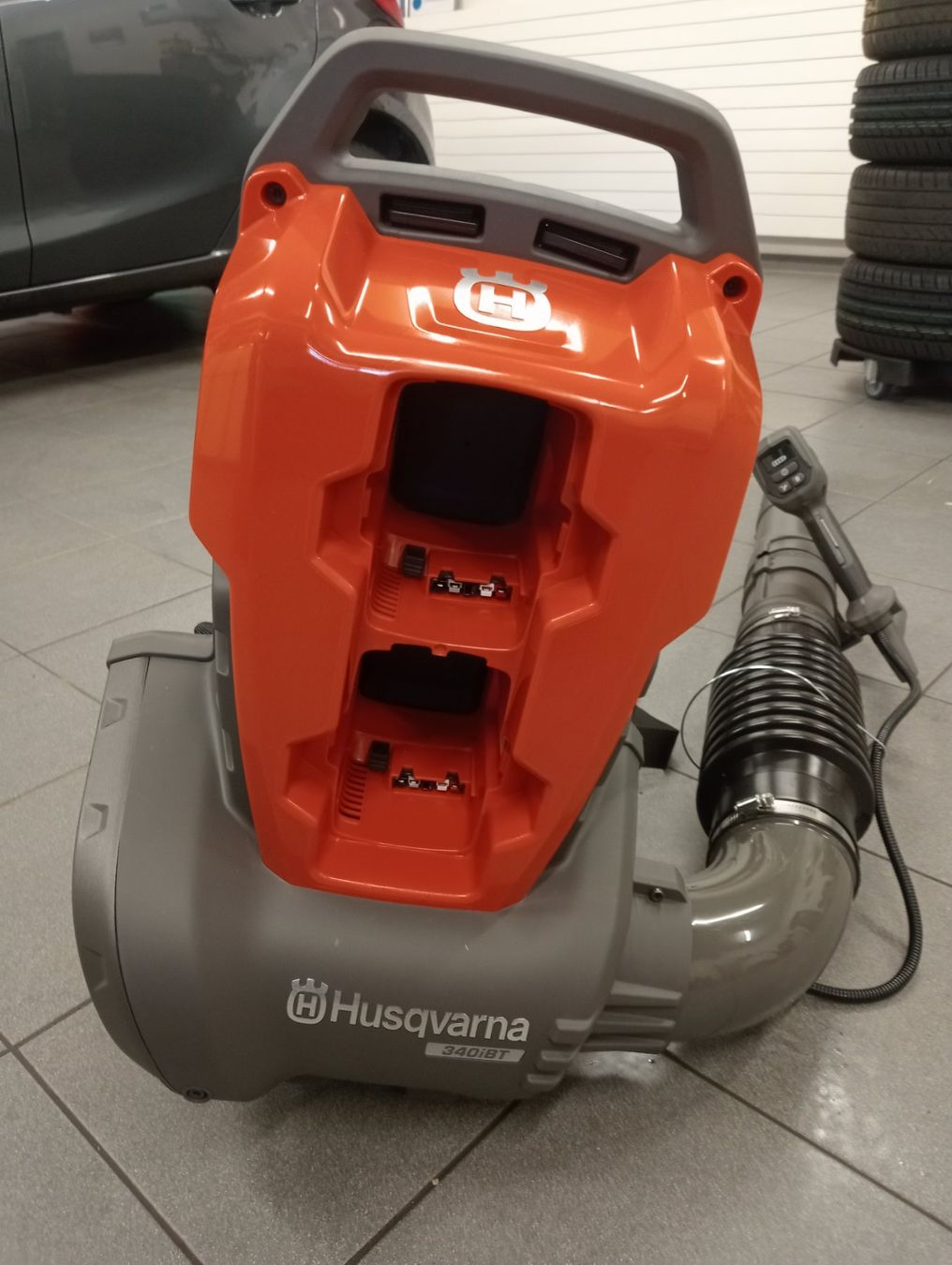 Husqvarna Soffiatori & Aspiratori per foglie: Laubbläser 340iBT Husqvarna – Nuovo e nell'imballaggio originale da Rüegsbach venduto da HusqvarnaShop3418