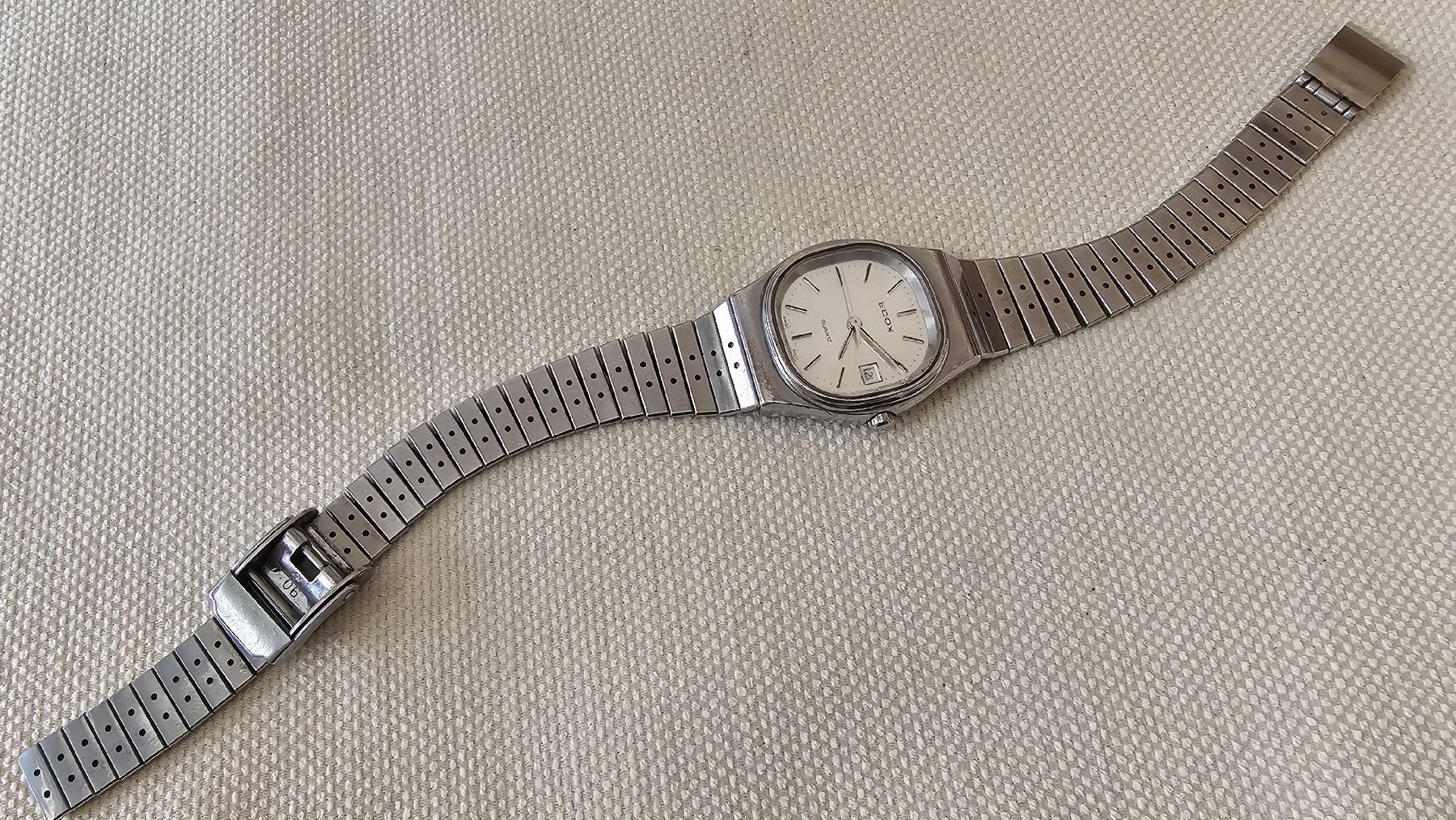 Edox Orologi: Edox Quartz Saphirglas Damenuhr – Usato da Speicher venduto da Lemore 5