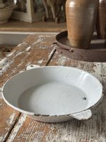 Kleine Schale / Auflaufform Emaille 