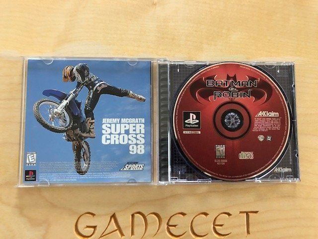 Sony Spiele: Batman & Robin PS1 Playstation USA NTSC – Gebraucht aus Steinach von Gamecet 1