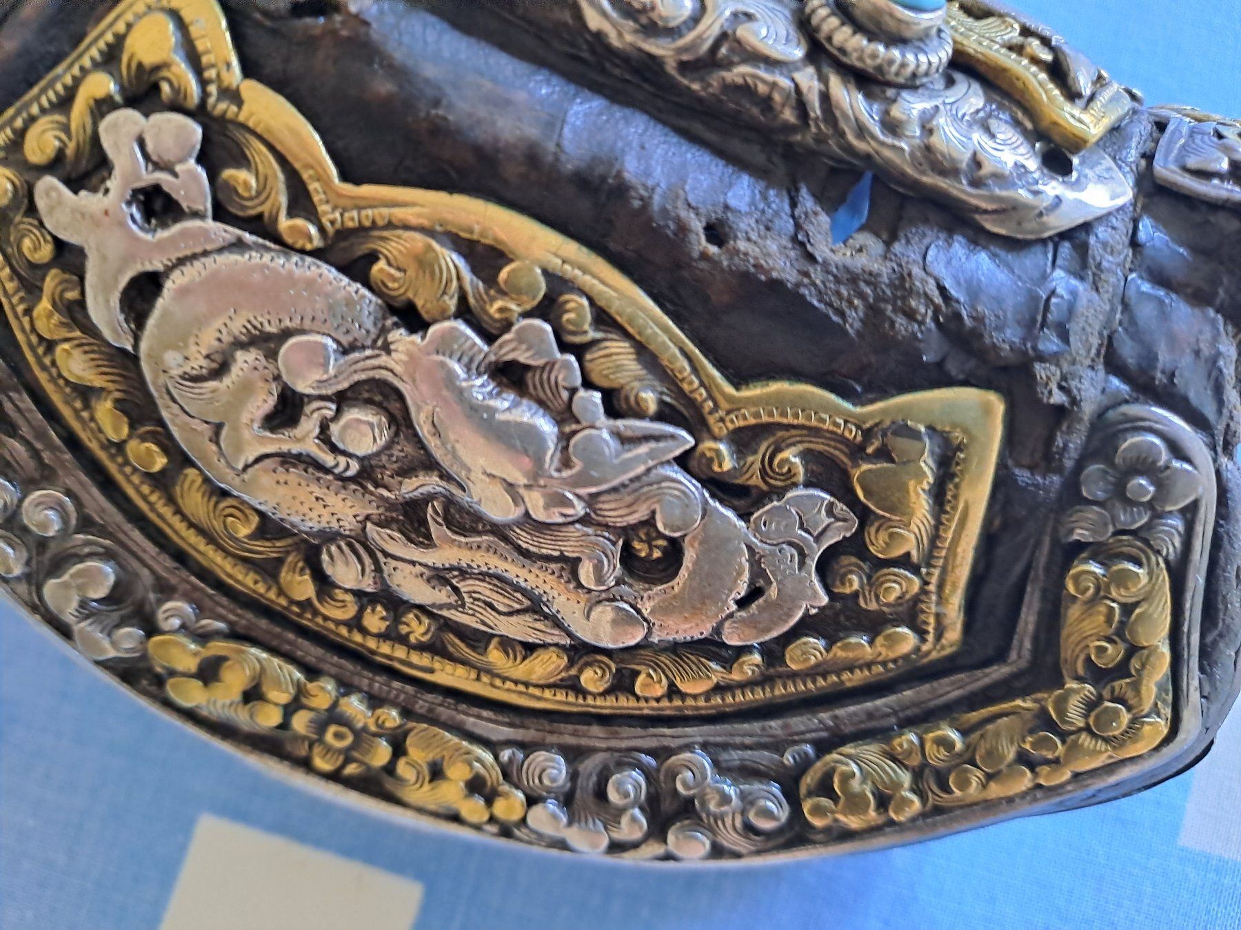 Sculture & Statue: BOURSE ancienne TIBET XIXème – Usato da LAUSANNE venduto da KWEW 3