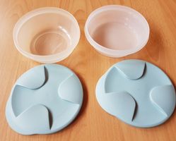 2 TUPPERWARE VORRATS /AUFBEWAHRUNGS SCHÜSSELN