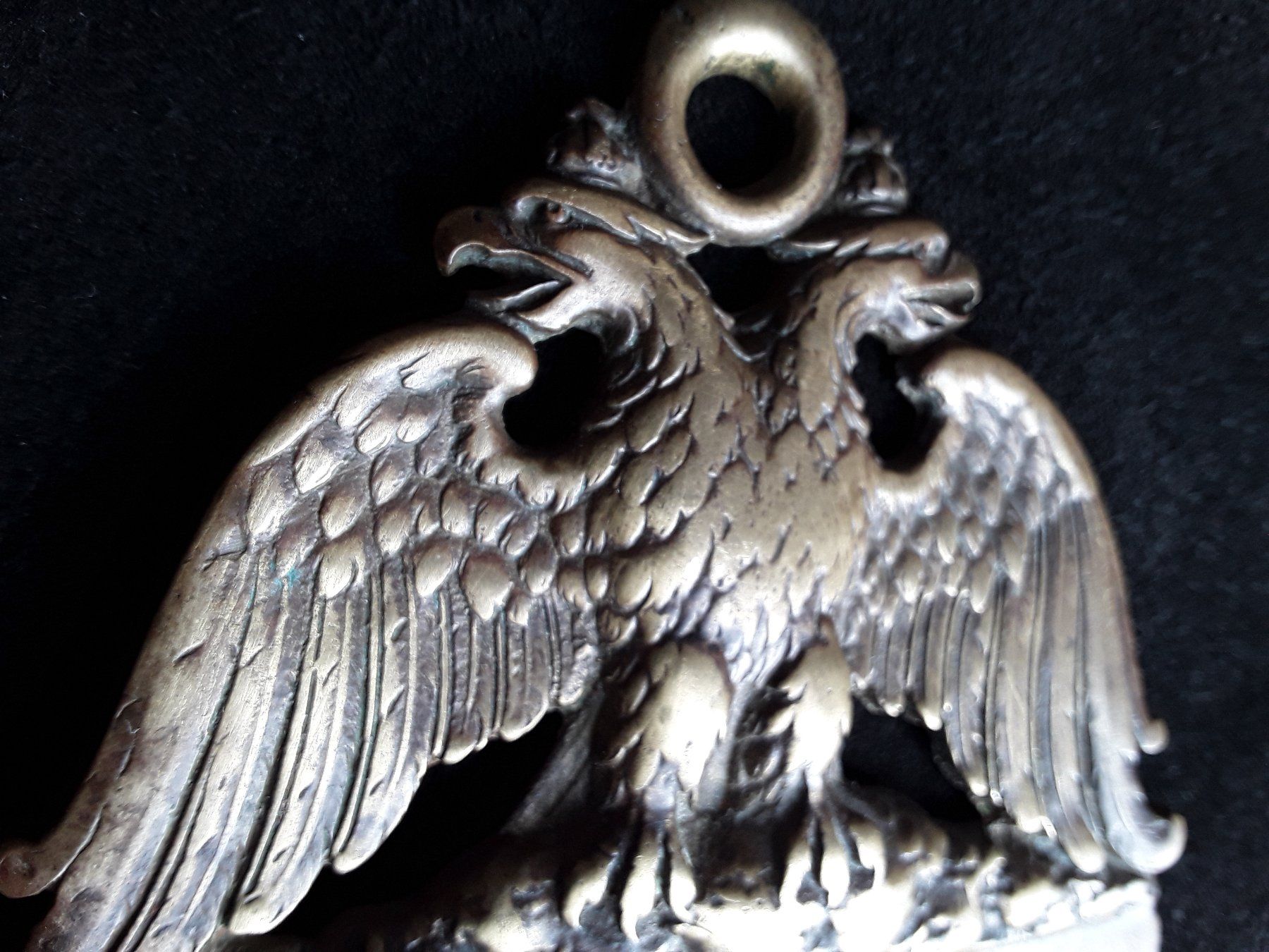 Altro per la cura dei capelli: Antiker Messingkamm mit Doppeladler ca 1850 oder älter – Usato da Zürich venduto da sanwit 7