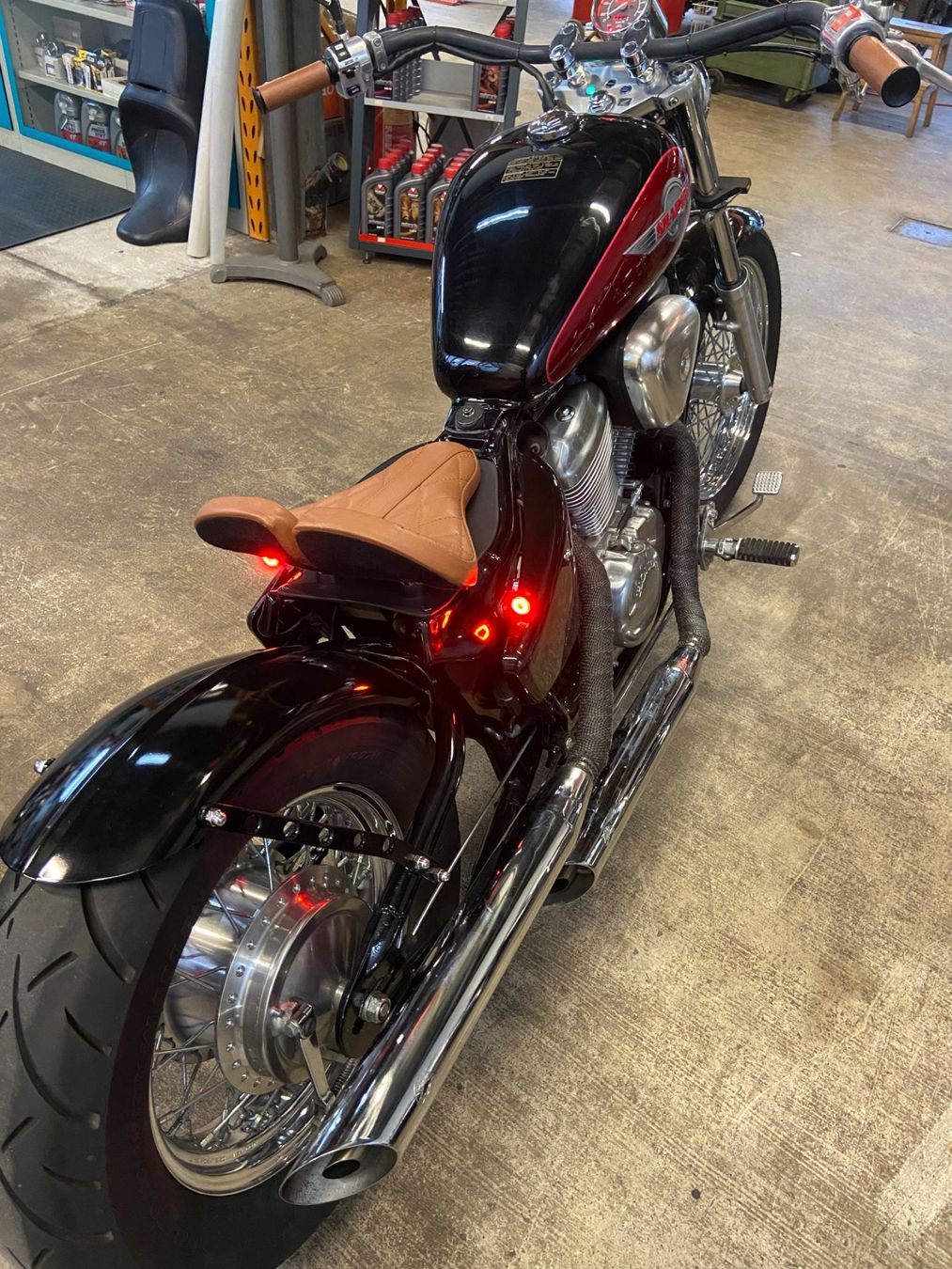 Honda Chopper: HONDA VT 600 Shadow BOBBER Umbau, – Usato da Laupen BE venduto da ThePowerOfDreams1 1