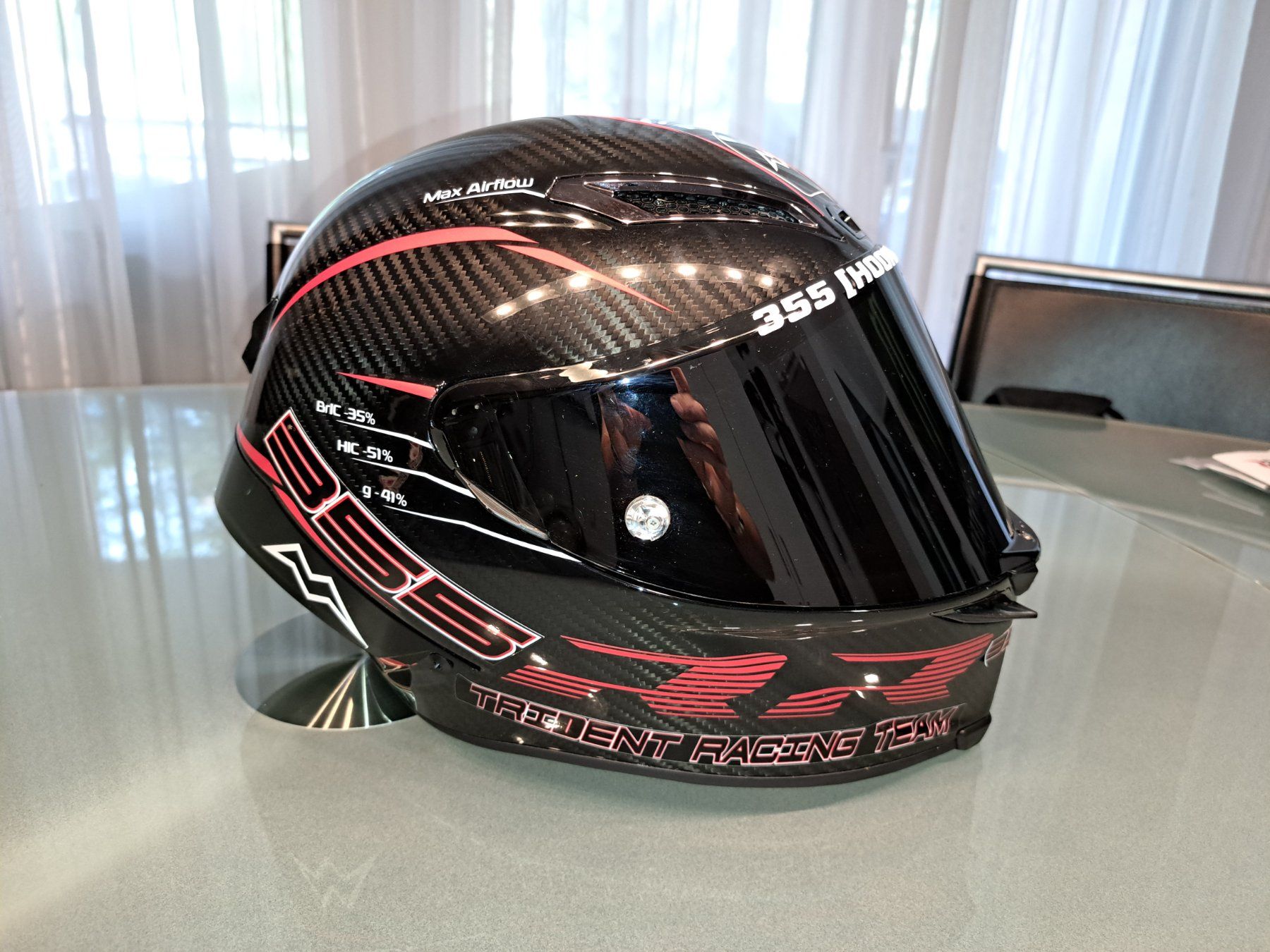 AGV Pista GP RR MotoGP Replica Helm + 3 Visiere + 4 Spoiler (Neu ...