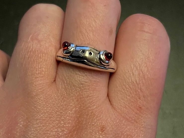 Anelli: Ring Frosch, one Size, Nr. 84 – Nuovo (secondo la descrizione) da Gams venduto da Mariawicca 1