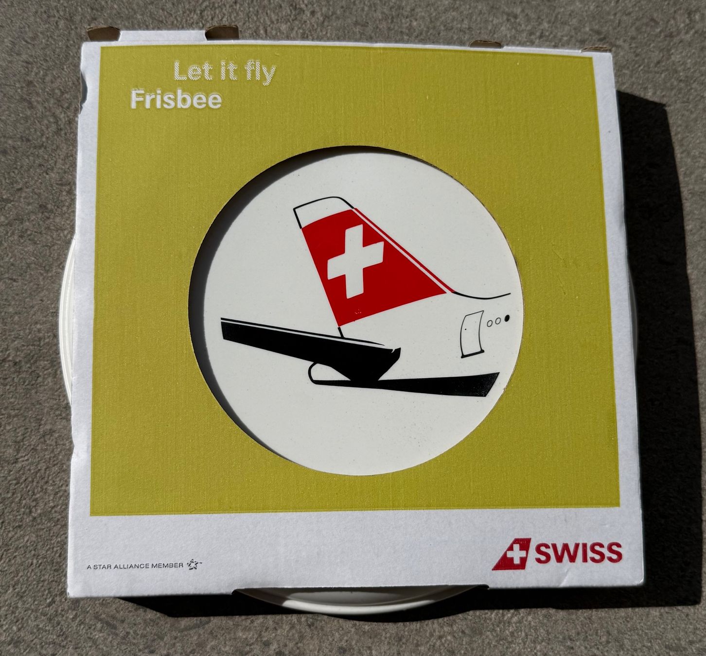 Spielzeuge: Frisbee SWISS – Neu und originalverpackt aus Denges von peumens
