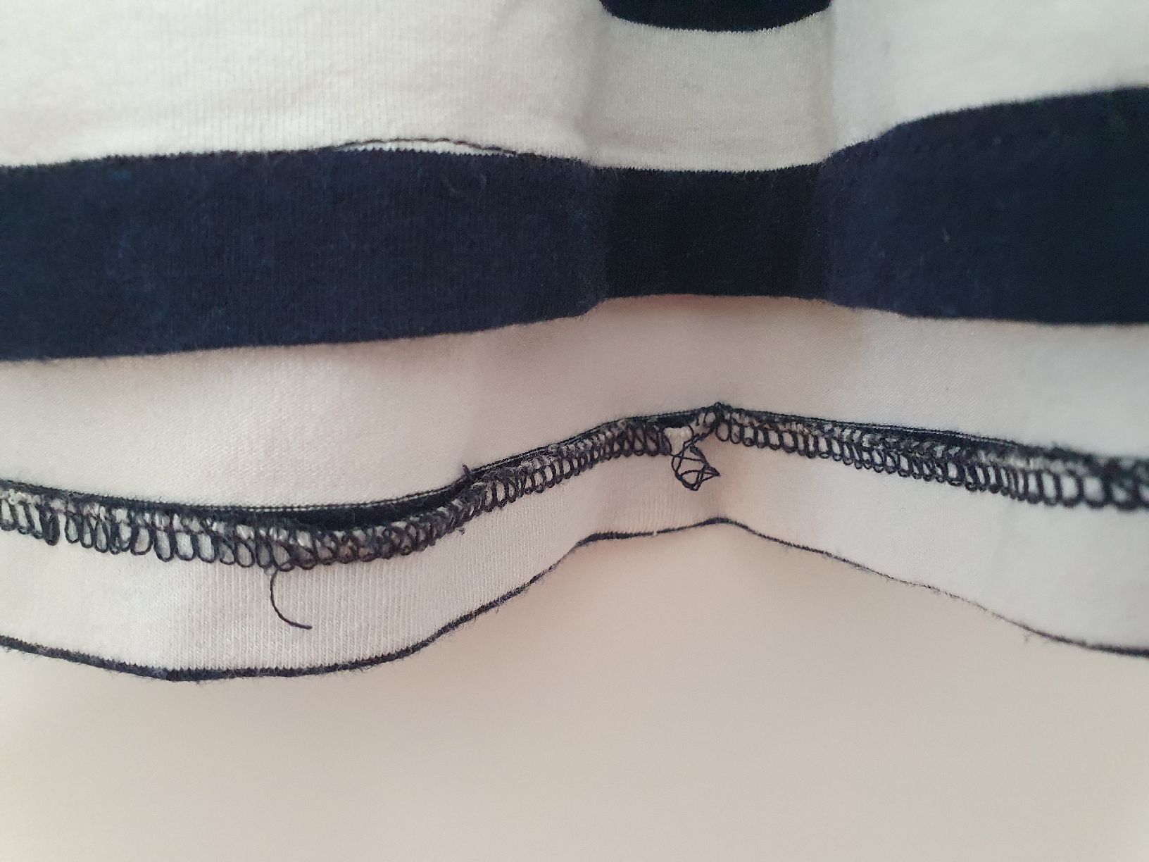 Vestiti: Bebefield Umstandskleid, blau/weiss gestreift, Gr. 38 – Usato da Einigen venduto da thundermother 4