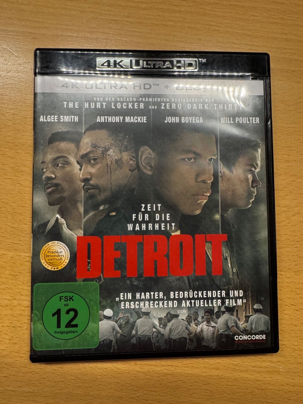 Alle DVDs: Detroit 4k UHD Blu Ray – Gebraucht aus Schwerzenbach von ste_pp82