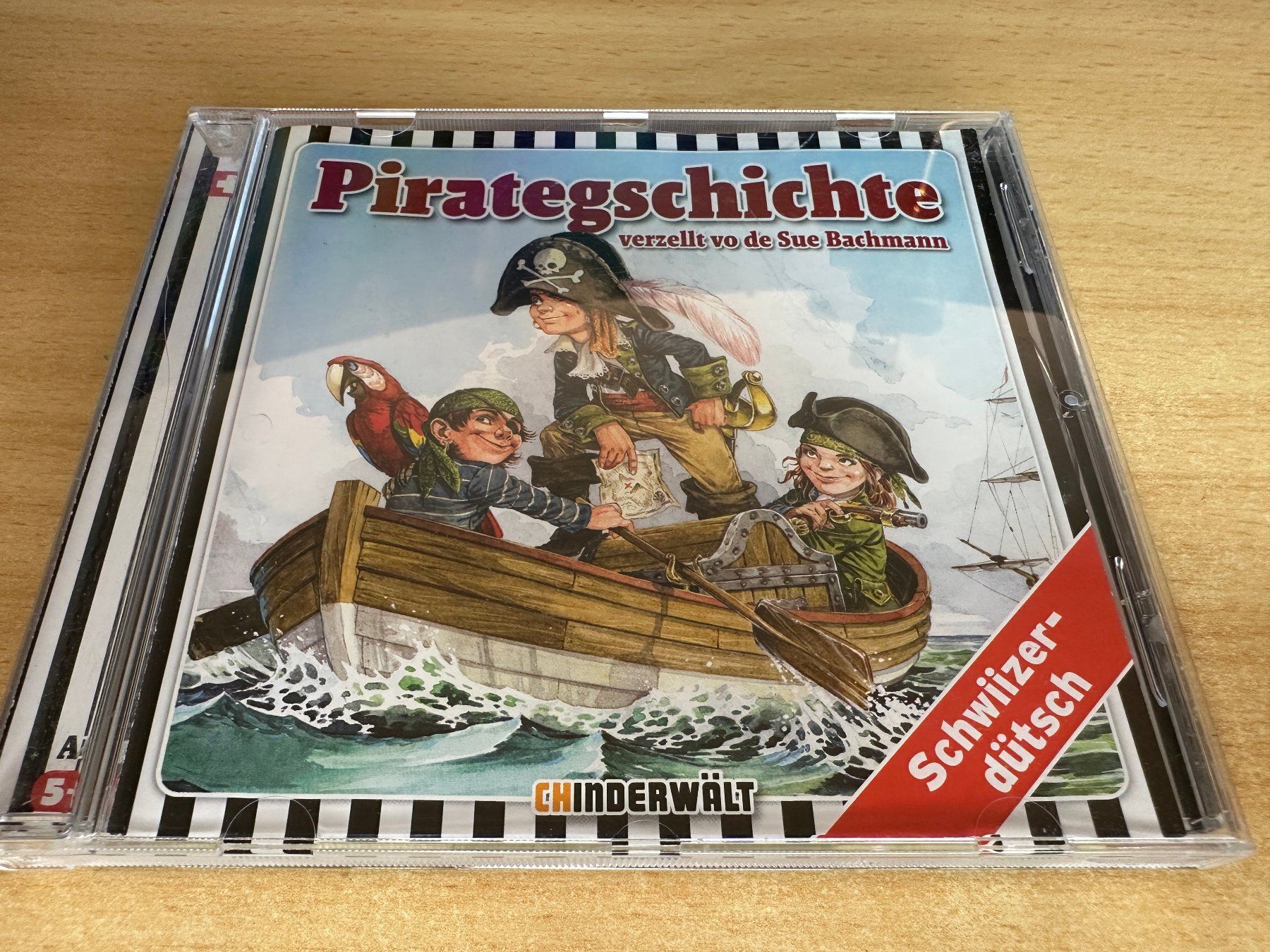 Audiolibri: U9 Sue Bachmann - Pirategschichte – Usato da Rikon im Tösstal venduto da Alpenmutz