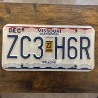 🇺🇸 U.S. Autoschild - Missouri ZC3 H6R - ORIGINAL