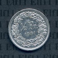 CHF___0.50 1981 -vz 50 Rappen