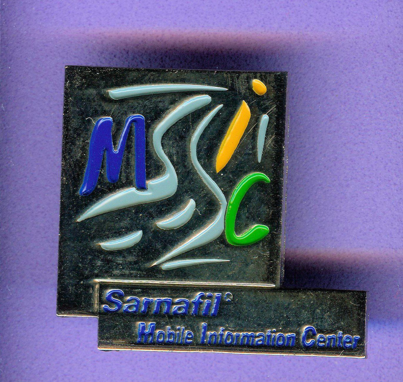 Placchette & Badge: Sarnafil  Logo – Usato da Winterthur venduto da Sammleroase