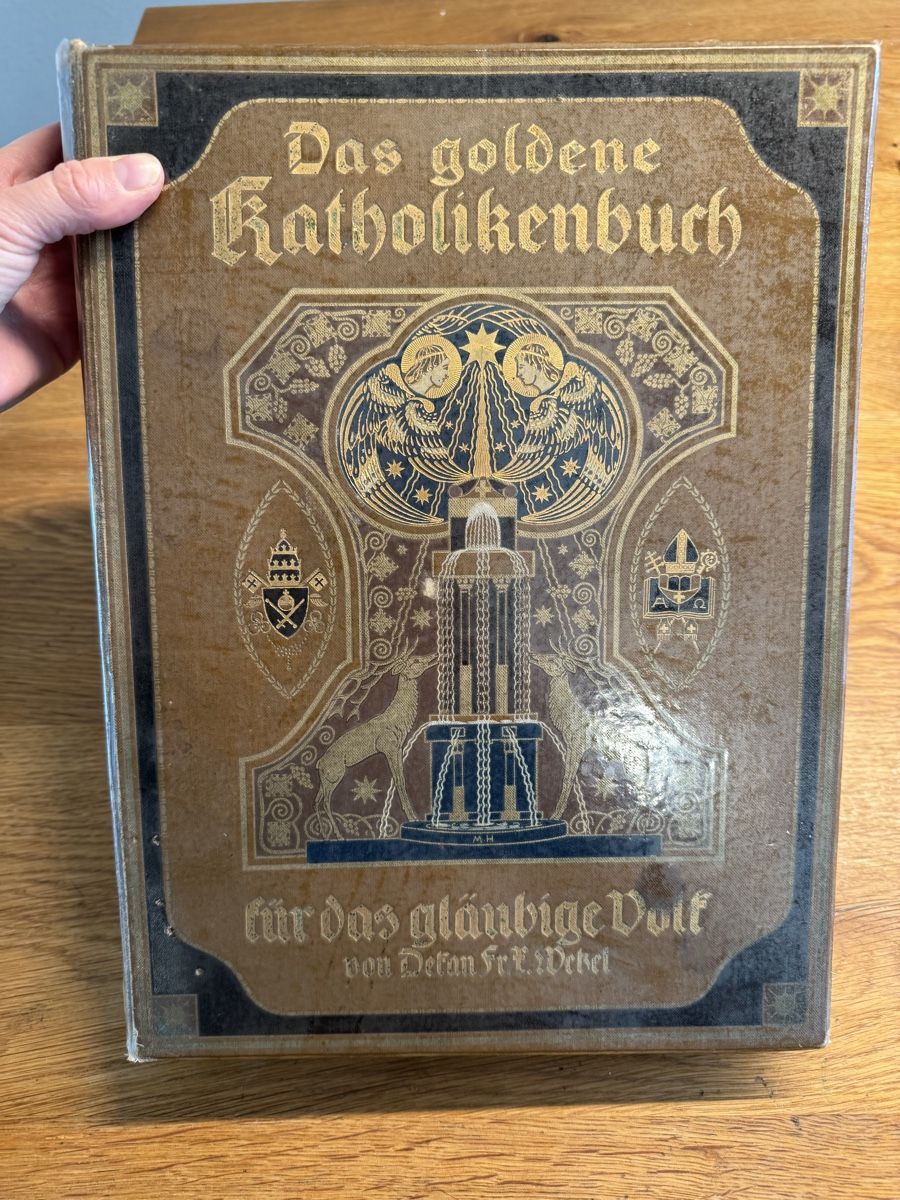 Libri: Antikes Buch Das goldene Katholikenbuch, 1925 – Usato da Niederbüren venduto da Oetschli