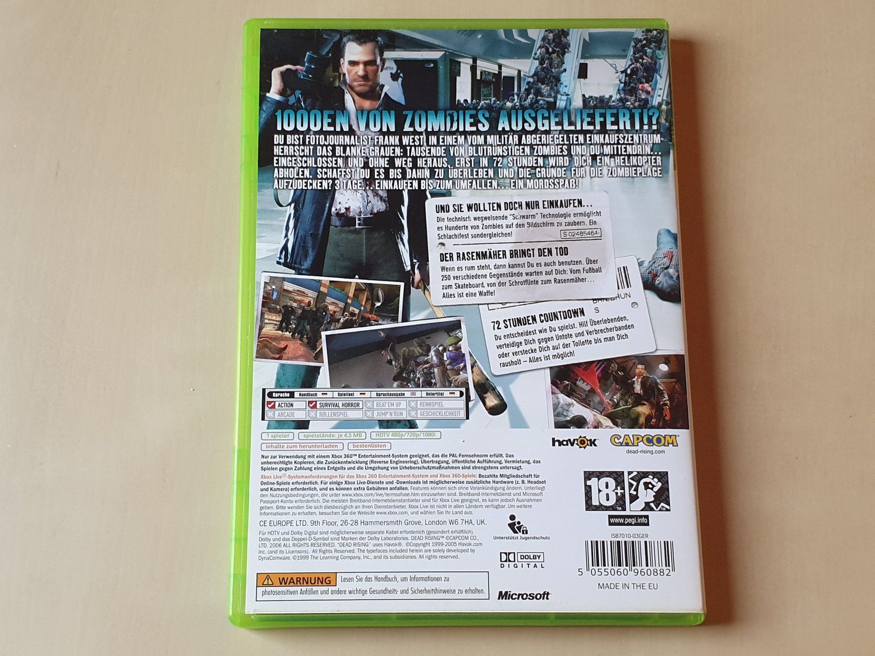 Microsoft Giochi: Dead Rising – Usato da Stansstad venduto da collectorsshop 1