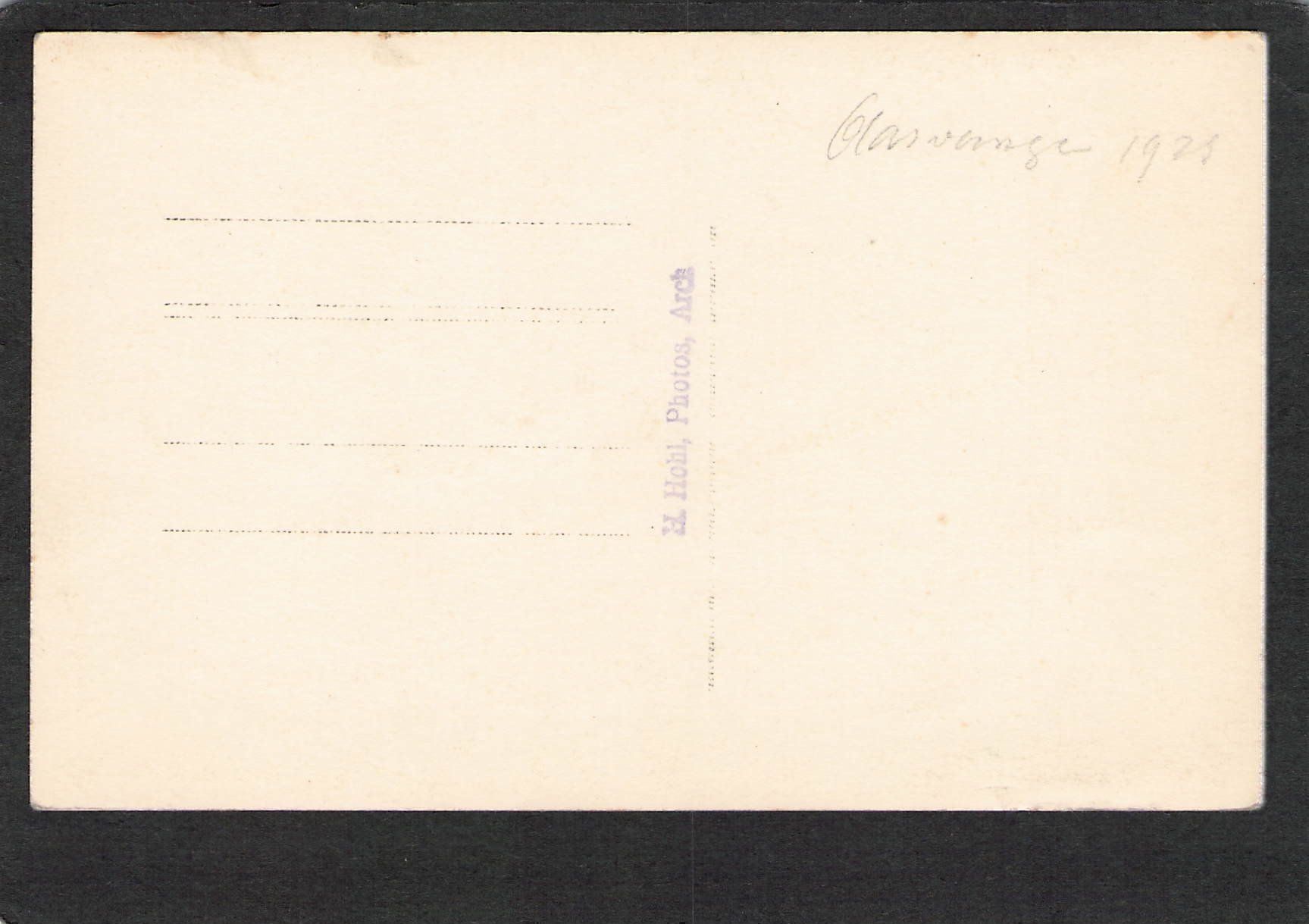 Cartoline postali: Echtfoto Pontoniere , Aarwangen 1921 – Usato da Reichenburg venduto da ibiza18 1