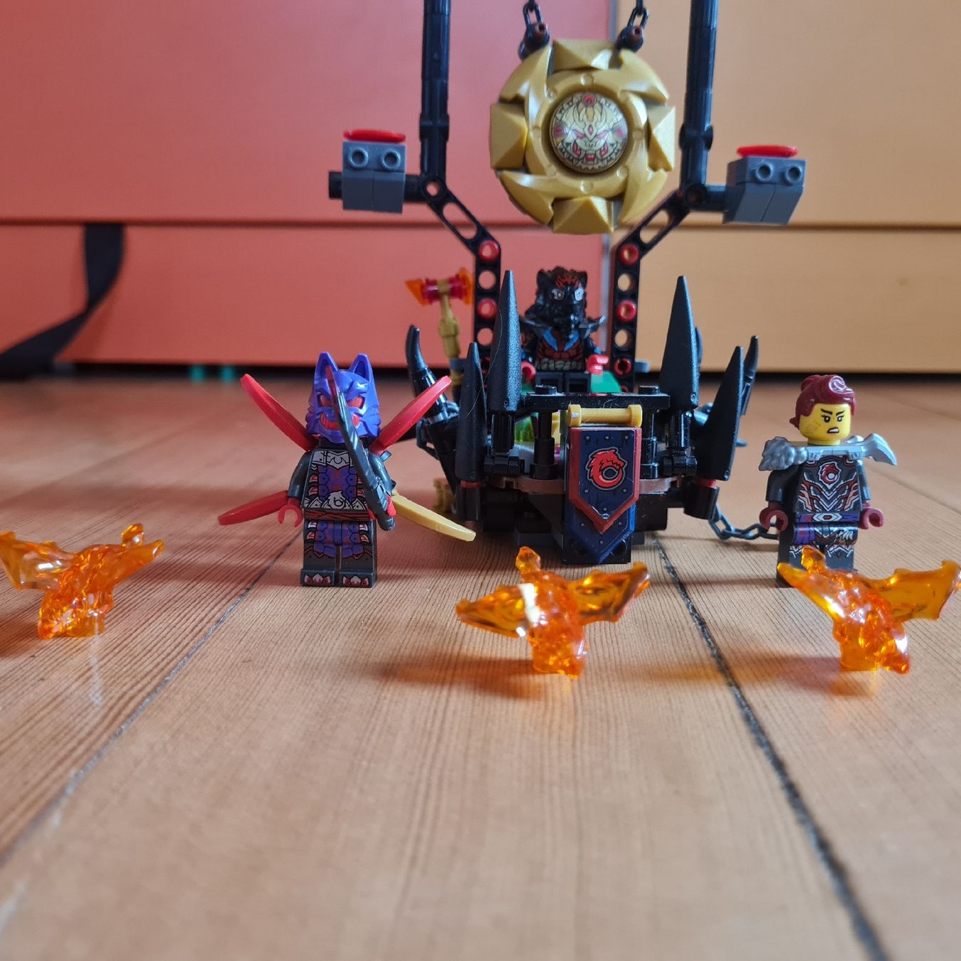 Lego Kit di costruzioni: Roter Lego Drache 65 lang,72 cm breit – Usato da Schönholzerswilen venduto da China1981 1