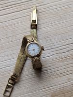 Armbanduhr Terval Doublée Gold läuft top swiss Mid-Century
