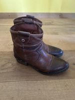 Cowboystiefel aus Leder, Grösse 38, Vintage Look