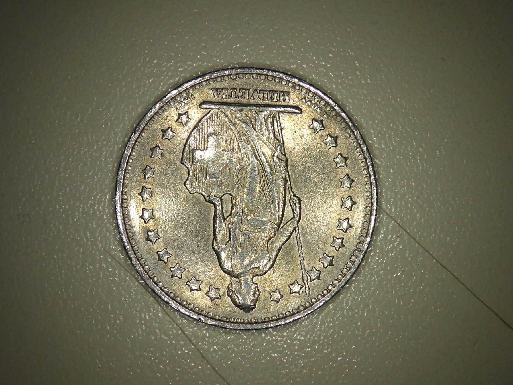 Tutti le monete: Schweizer Münze 1 Fr. 1968 – Usato da Egg b. Zürich venduto da yan_6728 2