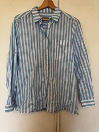 Marella Sport Bluse, Gr. 36, blau-weiss gestreift, Top!