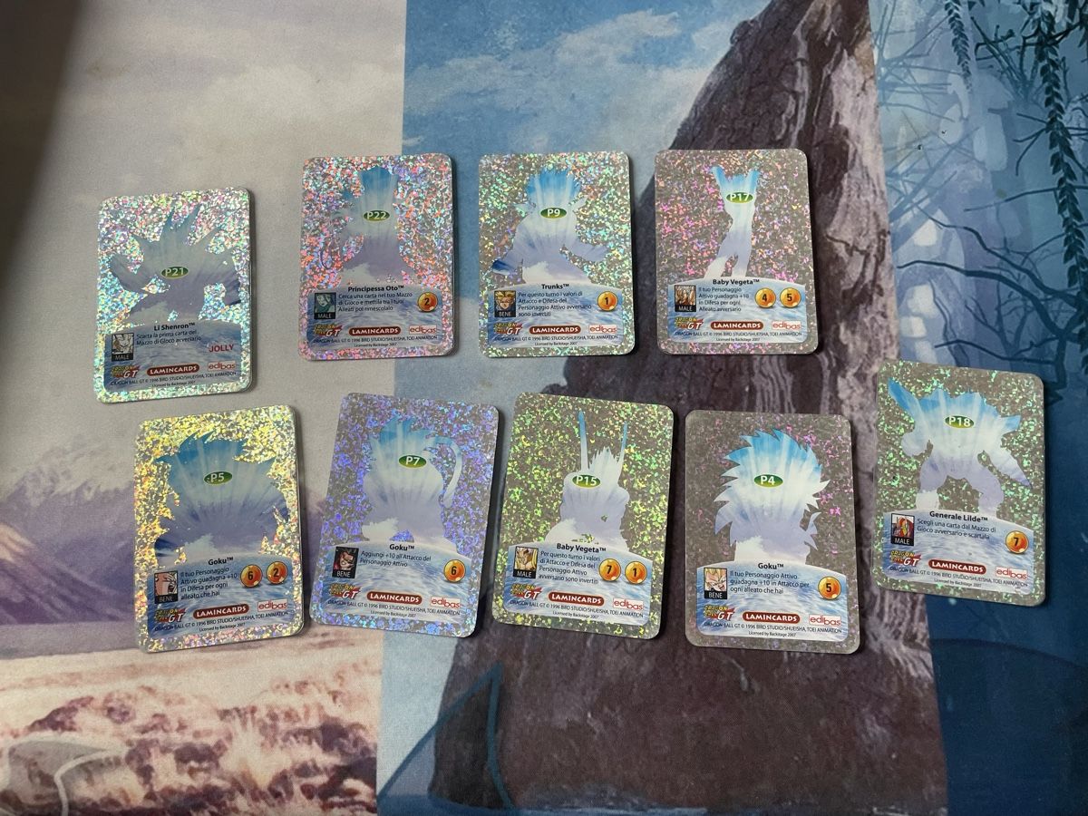 Cartoline: Dragon Ball GT - Lamincards – Usato da S. Pietro venduto da fil_yhb9 1