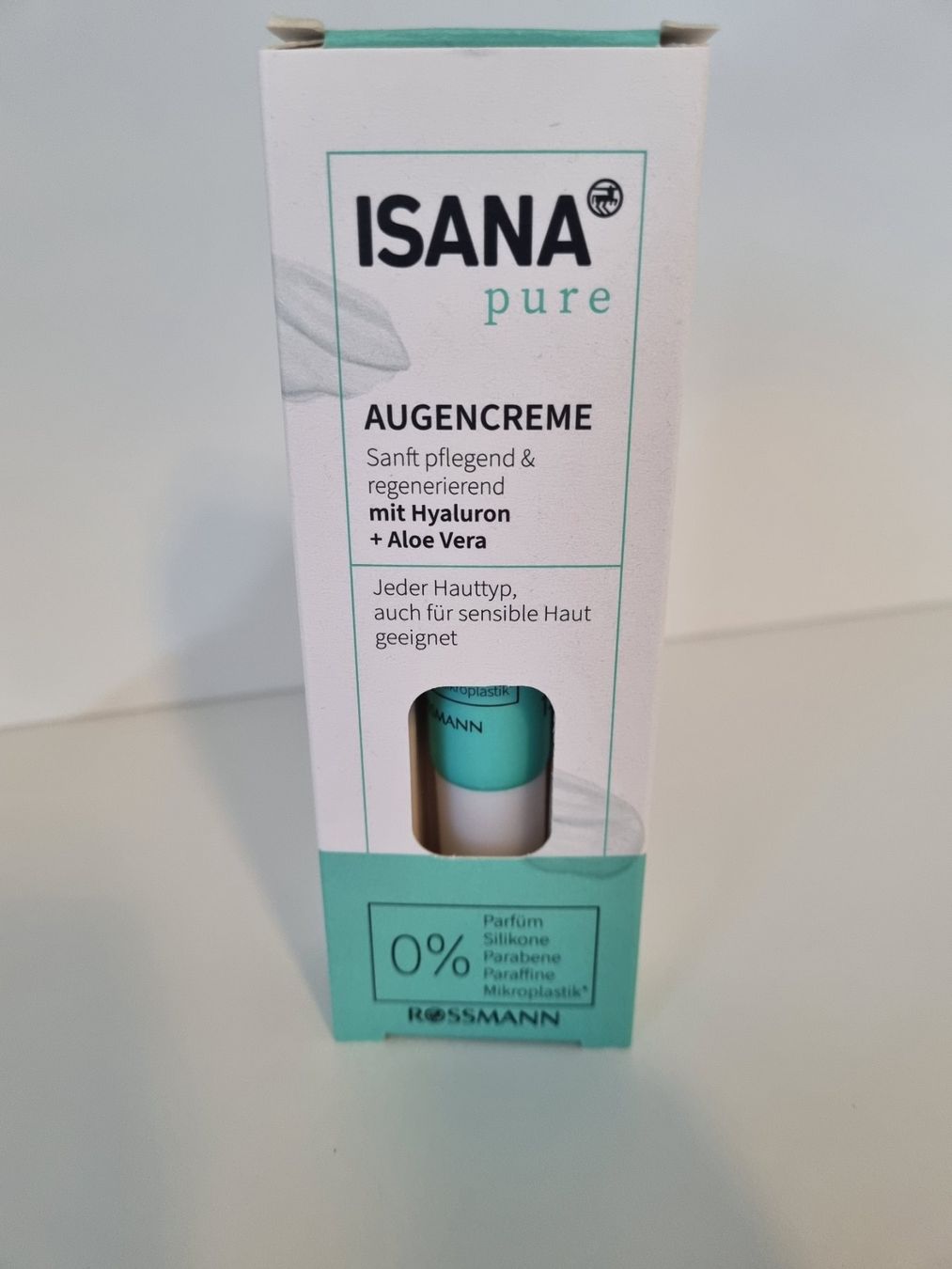 Cura del viso: ISANA pure Augencreme / OVP – Nuovo e nell'imballaggio originale da Zofingen venduto da Felpa