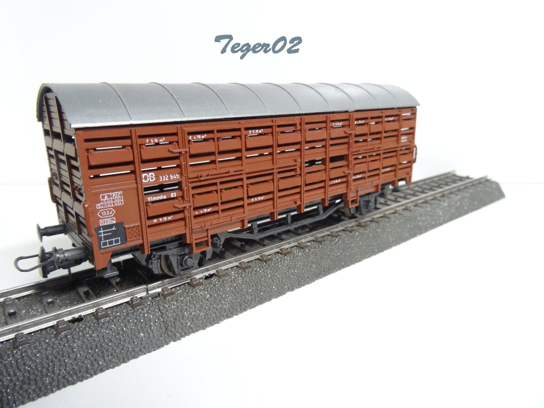 Märklin Modellini di ferrovie: Roco H0 Güterwagen – Usato da Hochdorf venduto da Teger02
