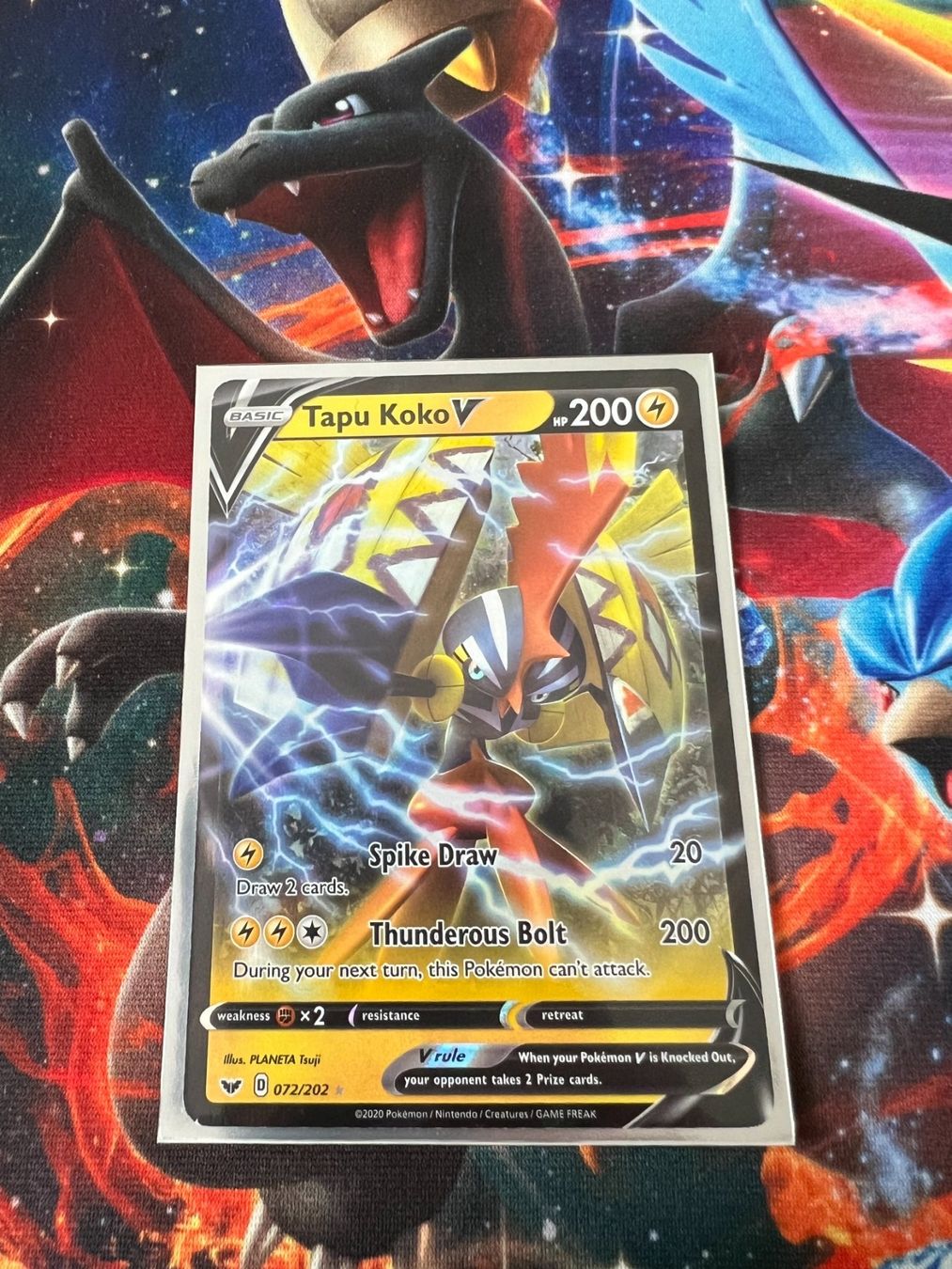 Pokémon Carte collezionabili: Tapu Koko V (SSH 72) - Sword & Shield – Nuovo (secondo la descrizione) da Bülach venduto da Pfrenzel