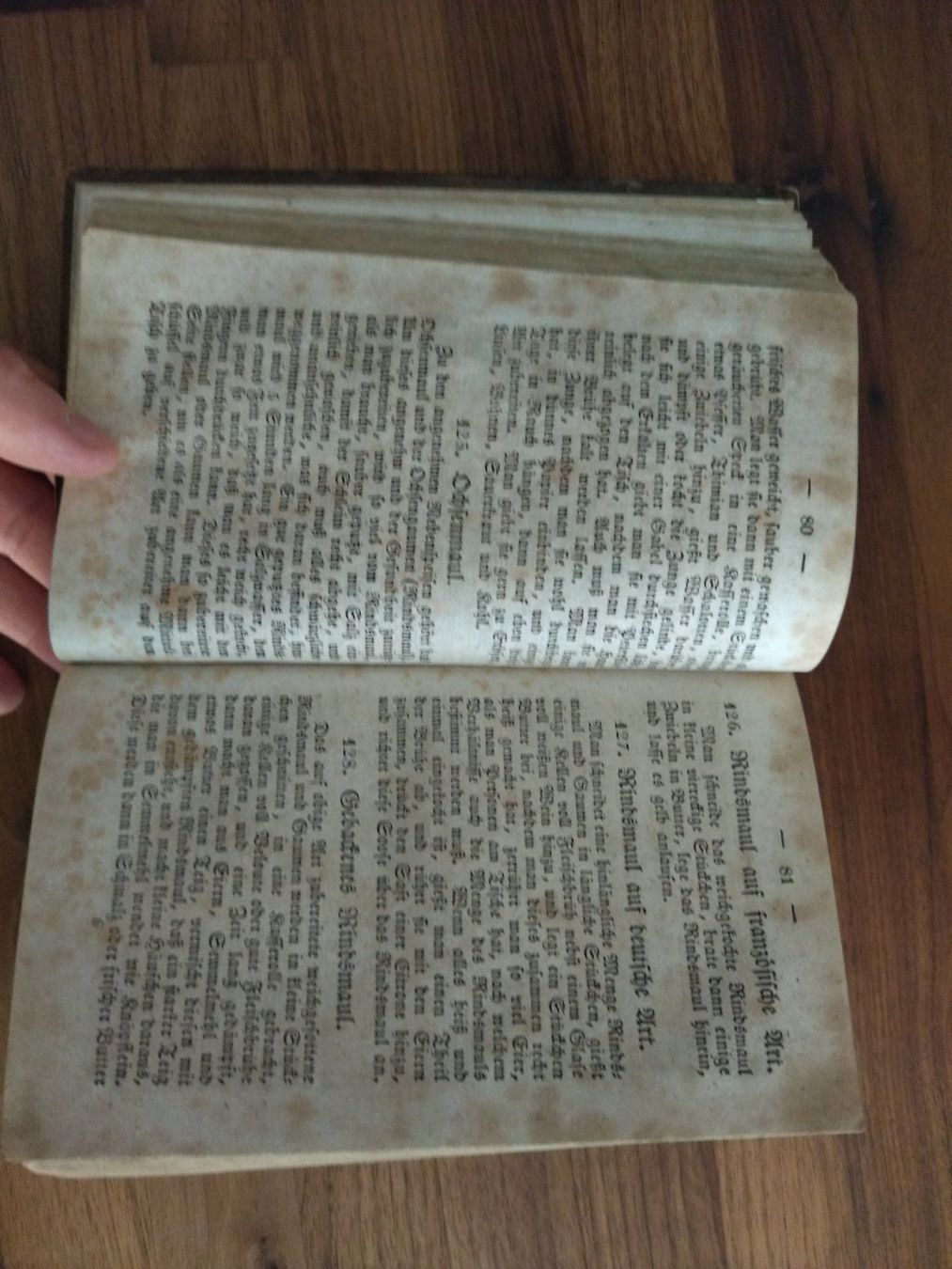 Libri: Kochbuch antik RARITÄT 1838 – Usato da Felben-Wellhausen venduto da bananajoe8474 4