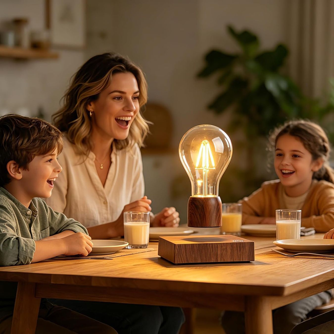 Lampen: schwebende LED Tischleuchte mit Touch Taste magnetische in e – Neu und originalverpackt aus Hundwil von Stallone5 5