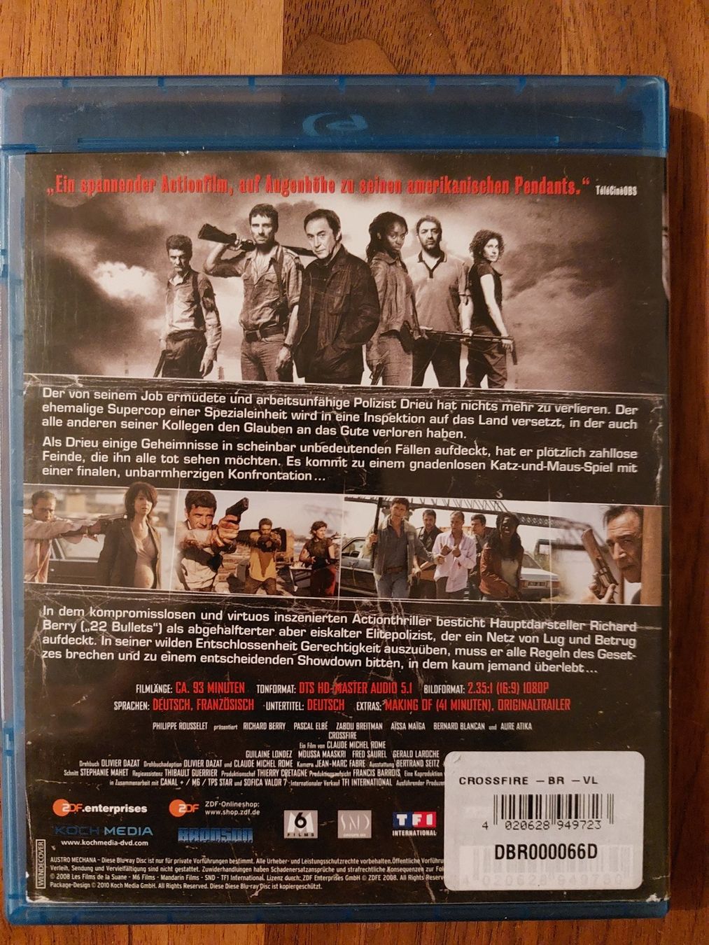 Tutti i DVDs: Blu Ray - Crossfire / Unter Beschuss – Usato da Rheinfelden venduto da FilmAuktion 1