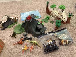 Playmobil Vulkan / Dinosaurier / Forscherteam