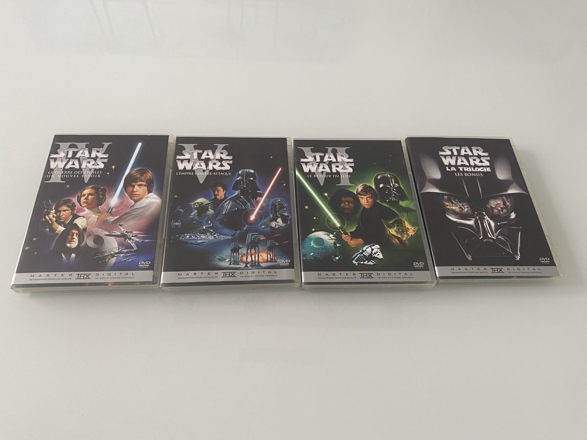 Tutti i DVDs: Star Wars : La Trilogie - Édition Spéciale DVD - Collection – Usato da Tavannes venduto da Nan1 3