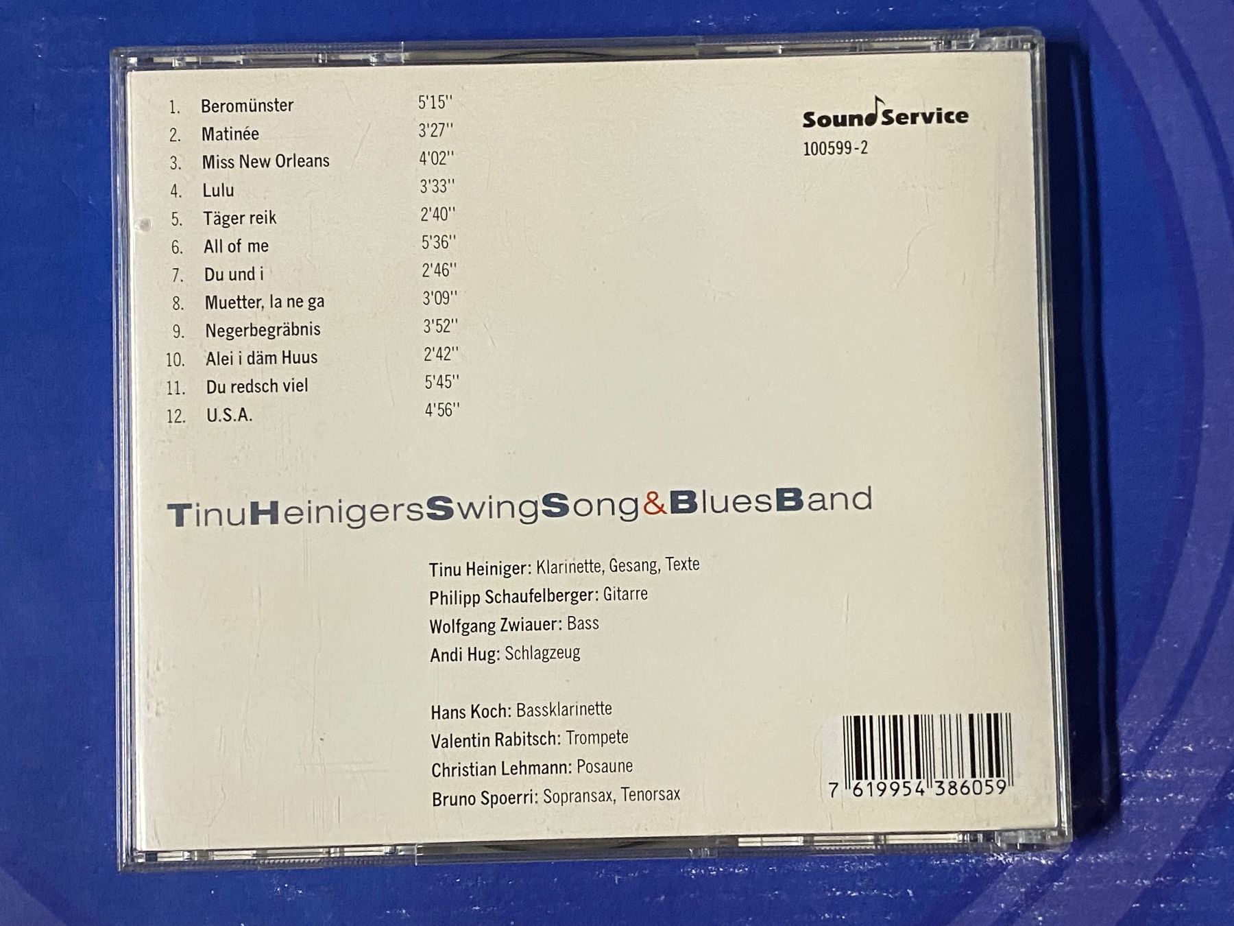 CD: Tinu Heiniger – Usato da Muri b. Bern venduto da AdidasCollector 1