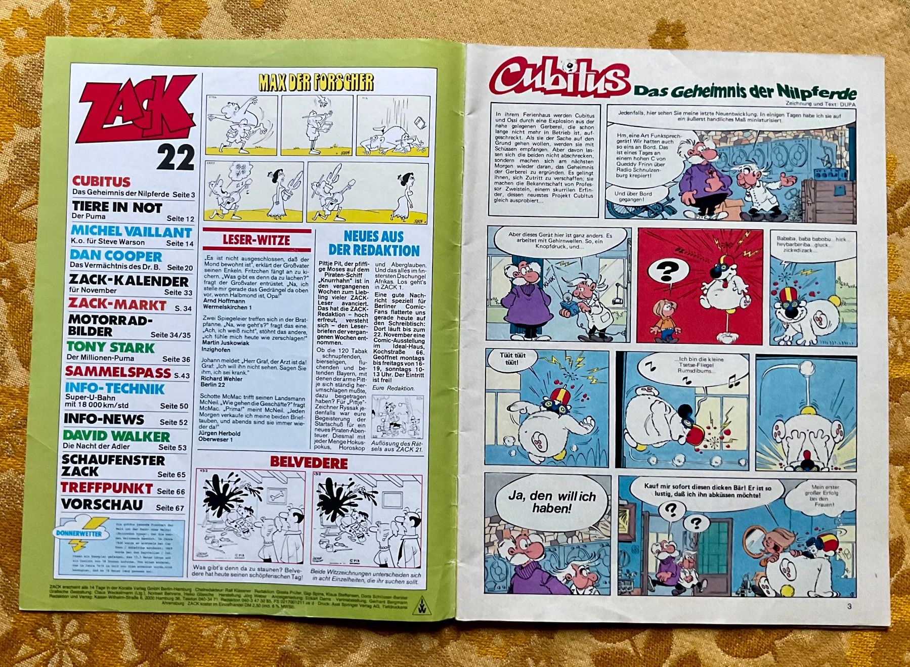 Comics: Zack Heft Nr 22 von 1978 – Gebraucht aus Endingen von nathan05 1