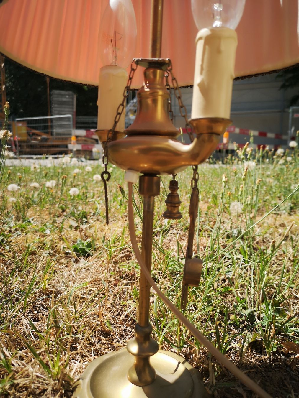 Lampes: Antike Messing Tisch Lampe – D'occasion à Dietikon par pokerface5 1