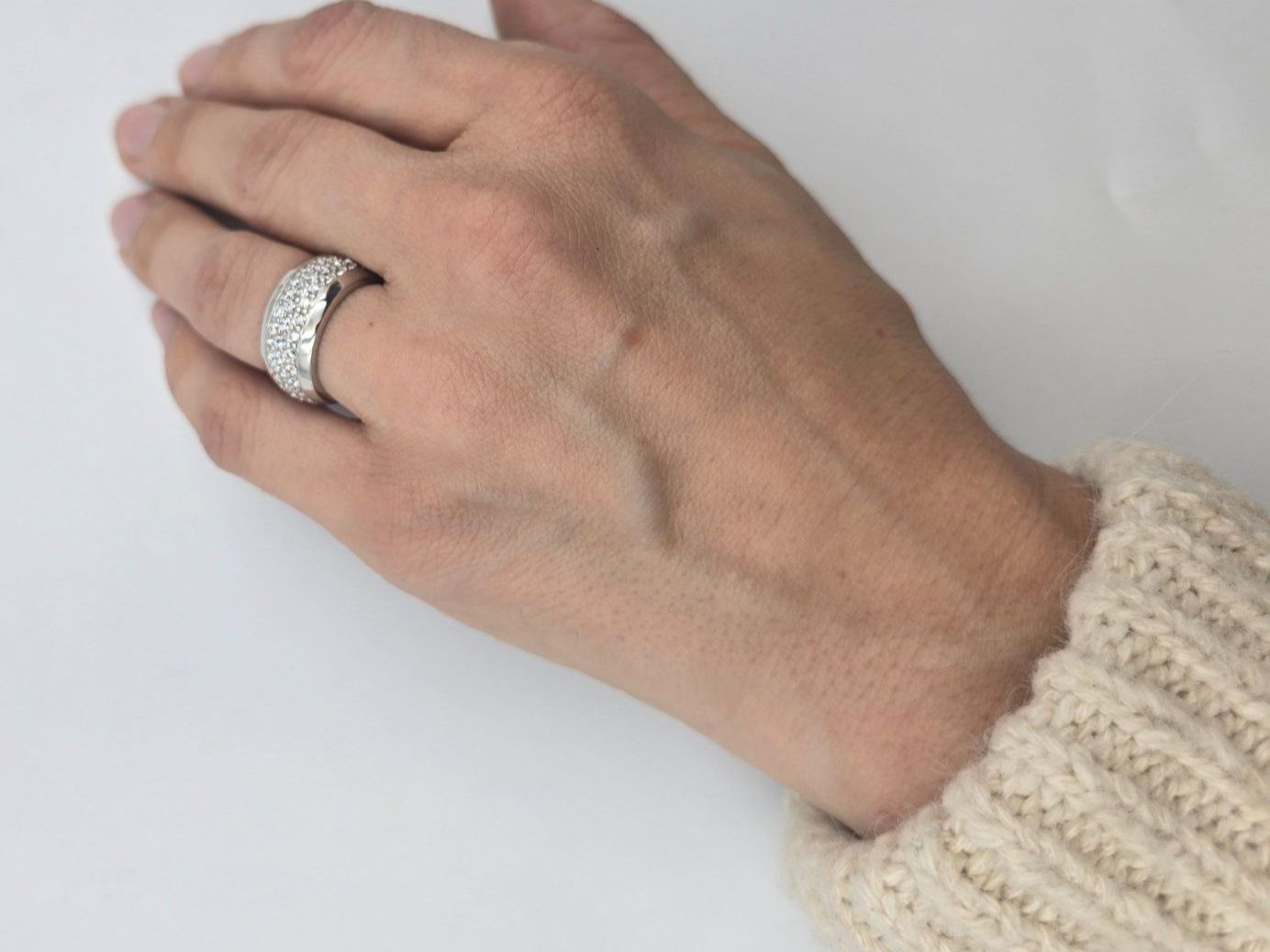 Anelli: Ring Silber 925 Zirkonia Gr. 52 – Nuovo e nell'imballaggio originale da Zug venduto da gold.schmuck 1