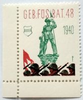 Soldatenmarke 2.WK, Gebirgs Füsilier Bat 48, Wi Inf 362