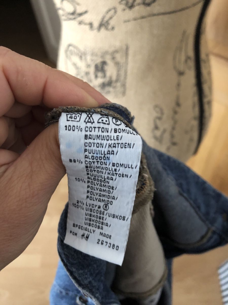 H&M Vestiti: Jolie robe fleurie patchwork automnale, taille 40 en Coton – Usato da Biel/Bienne venduto da Lianumi 2