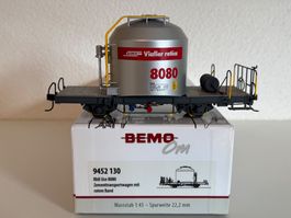 Bemo 0m 9452 130 RhB Uce 8080 Zementtransportwagen  neu