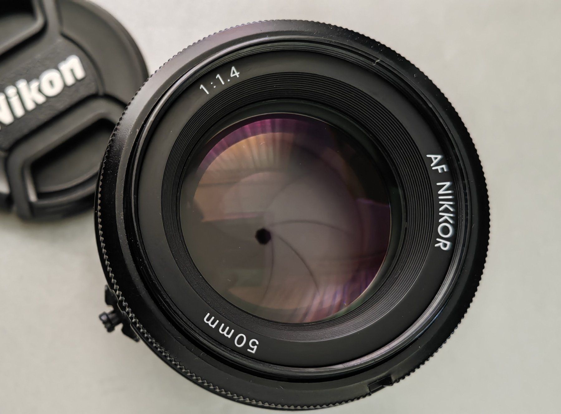 Nikon Obiettivi: Nikon AF Nikkor 50mm 1:1.4 – Usato da Weiningen ZH venduto da Schmacki 2