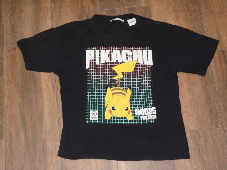 T-shirt noir Pikachu Pokémon taille 11-12 ans ZARA