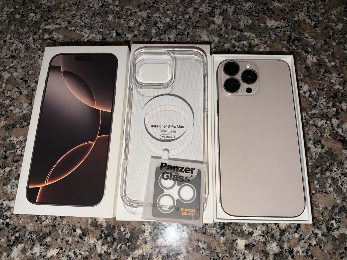 Apple Handys / Smartphones: IPhone 16 Pro Max Desert Titanium 1TB – Gebraucht aus Interlaken von neon15 5