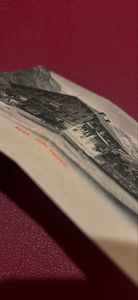 Cartoline postali: Maloja, Hotel Vecchia, Diligenza 1912 – Usato da Breganzona venduto da Milesbo 2